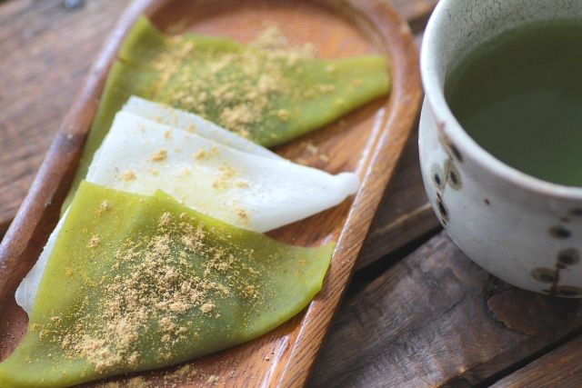 ร้านอาหารเกียวโต ยัตสึฮาชิ และมัทฉะ