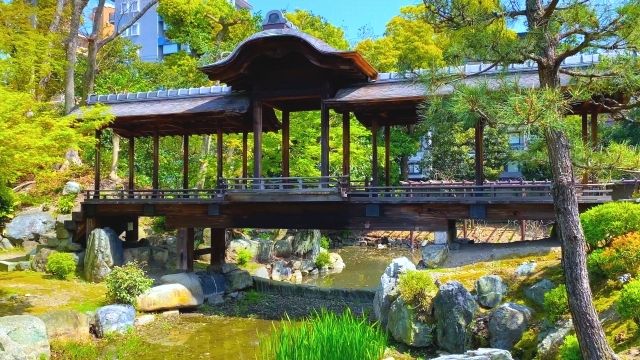 Kaisao Corridor in Shoseien Garden