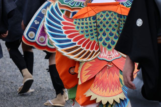 京都府で行われる時代祭の衣装装束