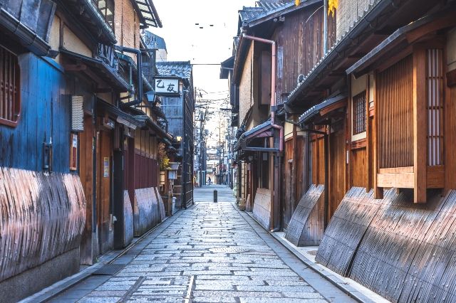 京都・祇園　路地