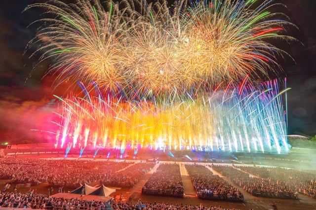 Hokkaido Sapporo Makomanai Fireworks Festival Fireworks image