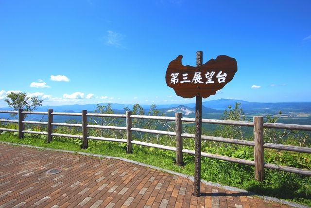 北海道　摩周湖第三展望台