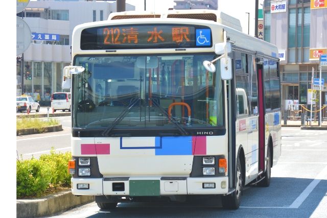 静岡　三保の松原　アクセス方法　しずてつジャストライン　バス