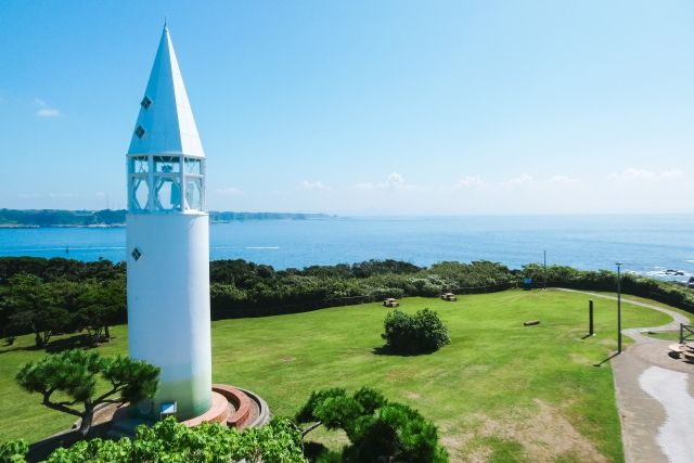 神奈川県三浦市にある城ヶ島灯台