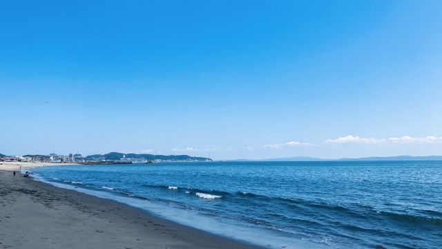 神奈川県三浦市の三浦海岸