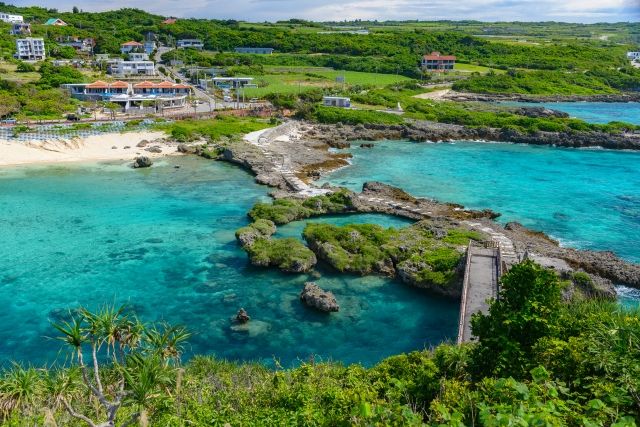 沖縄県の宮古島にあるイムギャーマリンガーデン