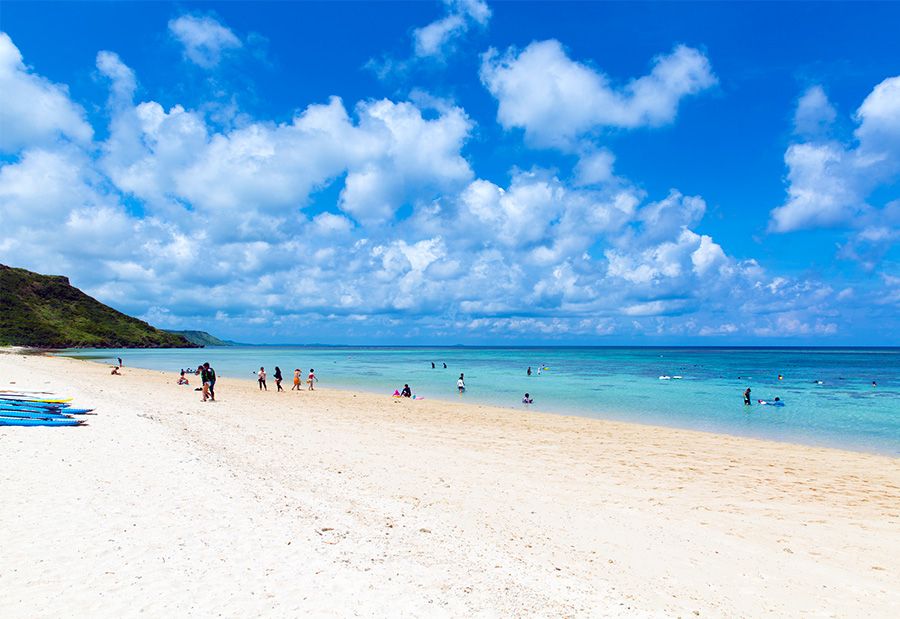 Miyakojima Tourism Recommended Spots and Secret Spots Guide Shinjo Beach Miyakojima's Representative Snorkeling Spot Natural Beach Beautiful Miyako Blue Sea