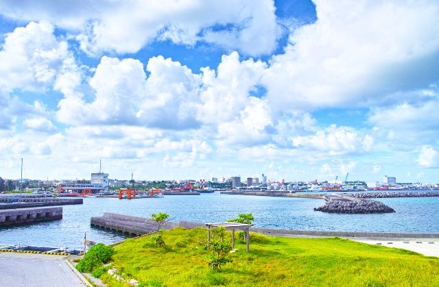 冲绳宫古岛平良港