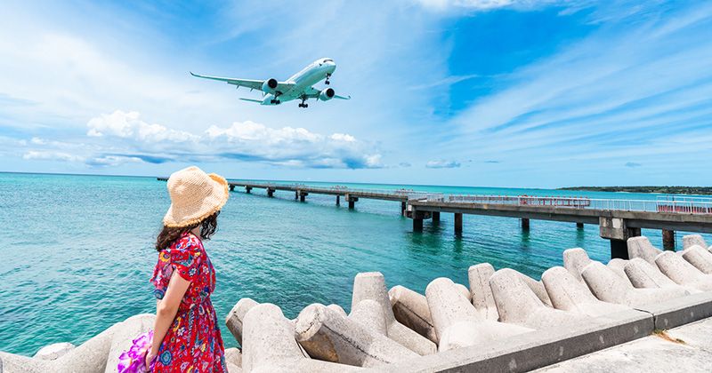 宮古島17ENDとは？飛行機が見られる干潮時間と行き方を解説！
