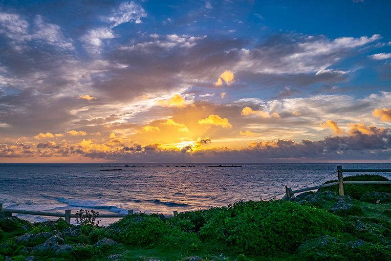 宮古島の日の出時間・時刻と朝日が見られるおすすめスポット