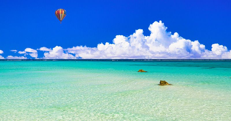 Annual temperature and climate characteristics of Miyako Island