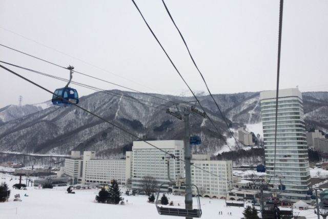 Lifts and gondolas at Niigata/Naeba Ski Resort