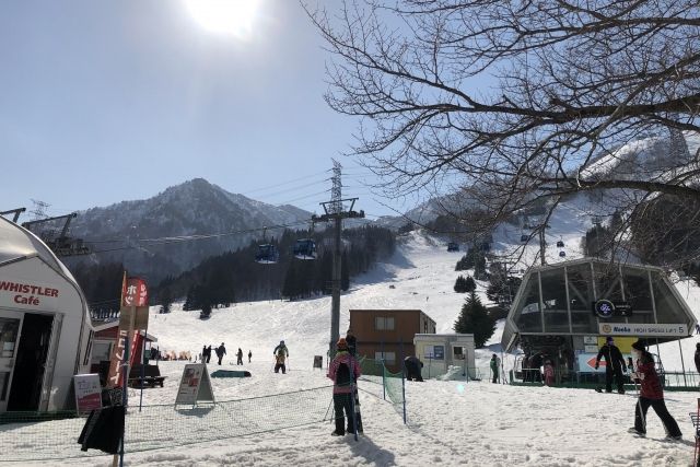 Niigata Naeba ski resort ski slopes