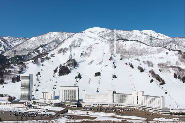 Panoramic view of Niigata/Naeba Ski Resort