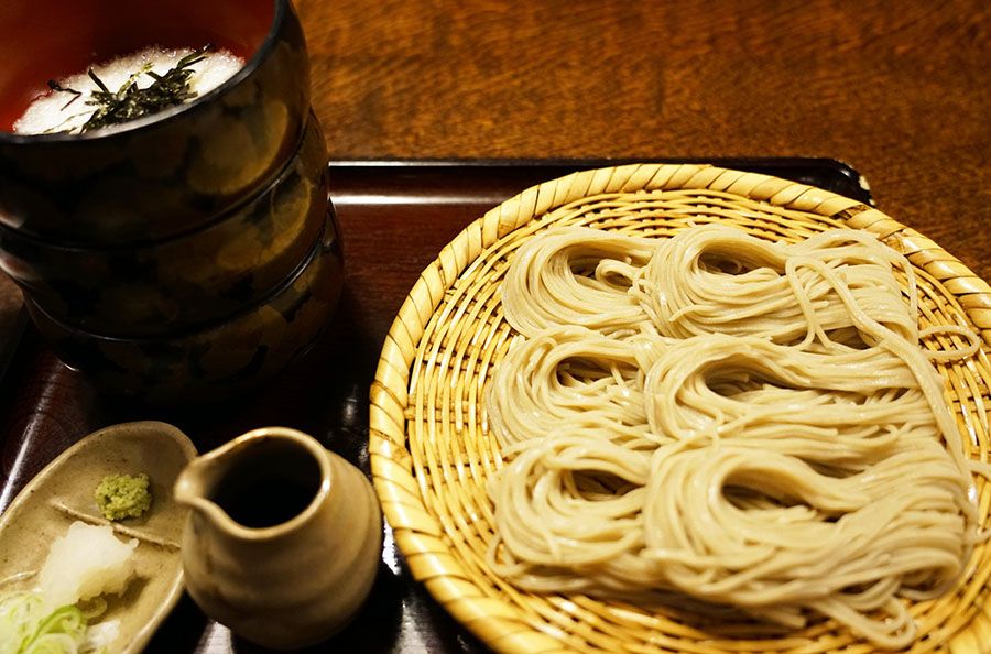 แหล่งท่องเที่ยวในฤดูใบไม้ร่วงนะงะโนะ สวนพฤกษศาสตร์ป่าโทงาคุชิ คากามิอิเกะ อาหารท้องถิ่น โซบะโทกาคุชิ โซบะบัควีท 3 โซบะจานพิเศษของญี่ปุ่น