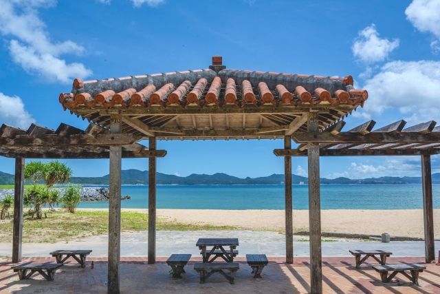 沖縄・名護市　おすすめビーチ　21世紀の森ビーチ