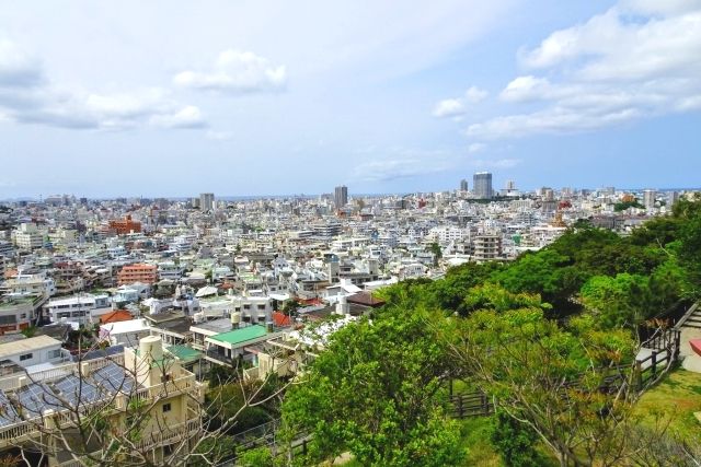 沖縄・那覇　おすすめ夜景スポット　「大石公園」