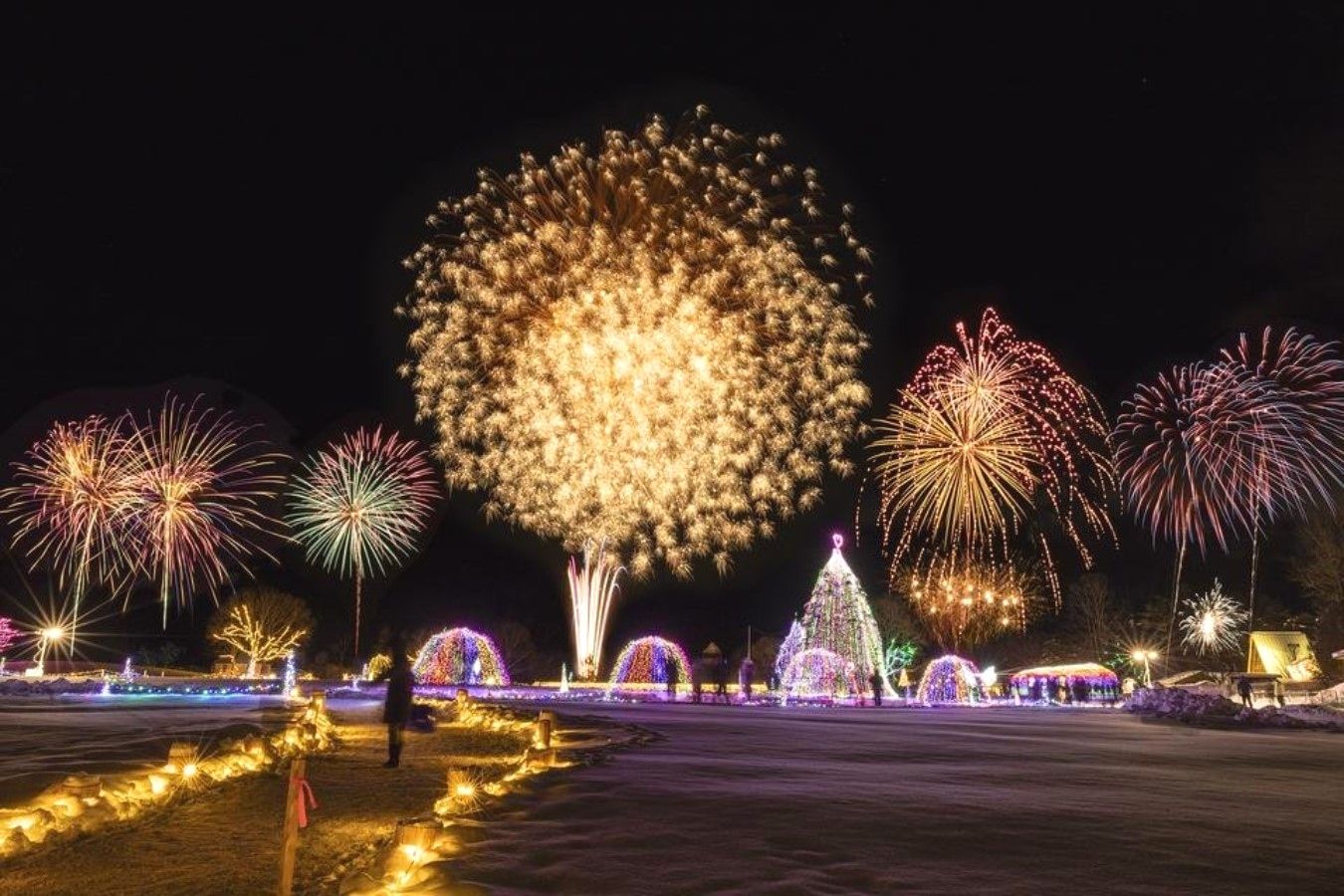 시즈쿠이시·겨울 축제 in 코이와이 농장