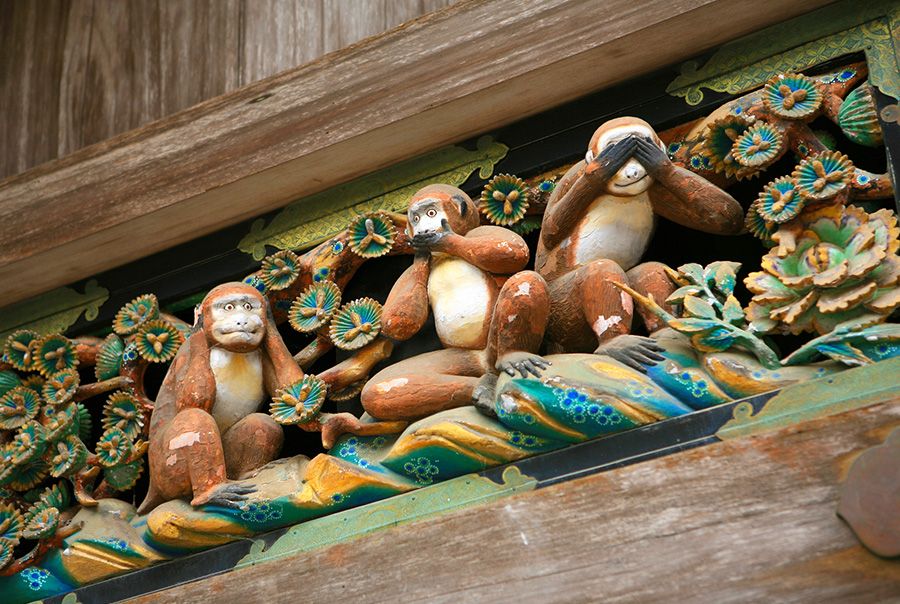 Tochigi Nikko Sightseeing Model Course 1 night 2 days Family & children's spots to visit by car Nikko Toshogu Shrine Tokugawa Ieyasu World Heritage Kanto's most powerful spot Three Wise Monkeys See no evil, hear no evil, speak no evil Shinkyusha