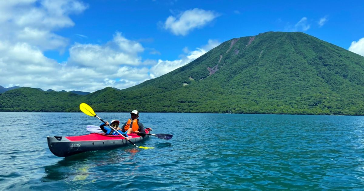 Tochigi Nikko Sightseeing Model Course 1 night 2 days Family & children's spots to visit by car Lake Chuzenji Canoe tour Parent and child Mt. Nantai Adventure Magic