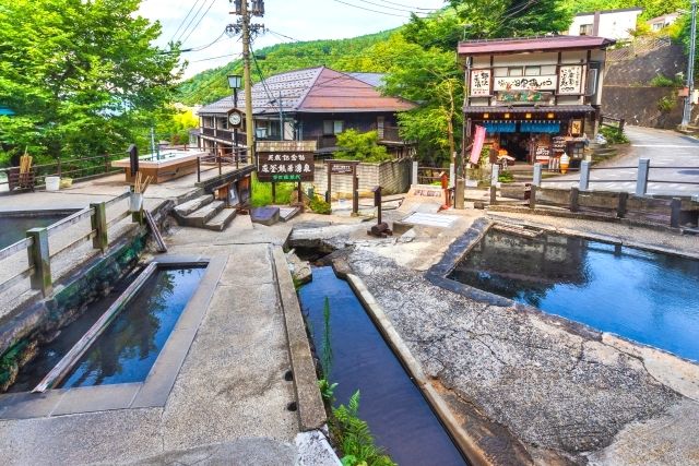 Nozawa Onsen in Nagano