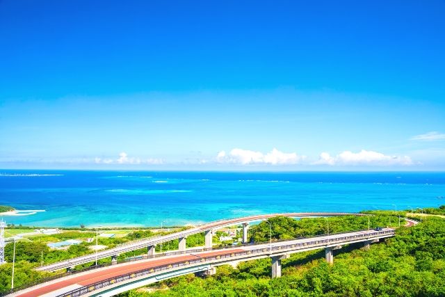 沖縄 絶景 ニライ橋・カナイ橋