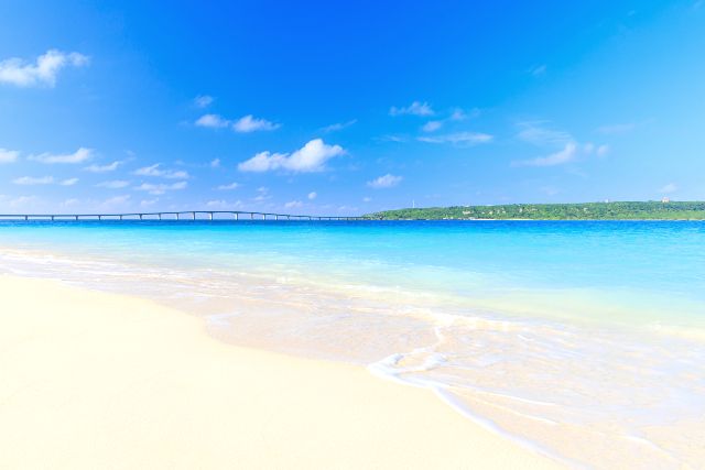 沖縄・宮古島 絶景 与那覇前浜ビーチ