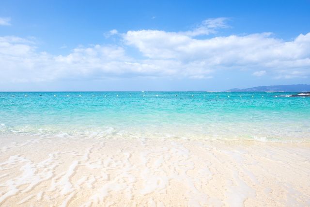 沖繩本島、恩納村北方、隱藏景點 Mission Beach