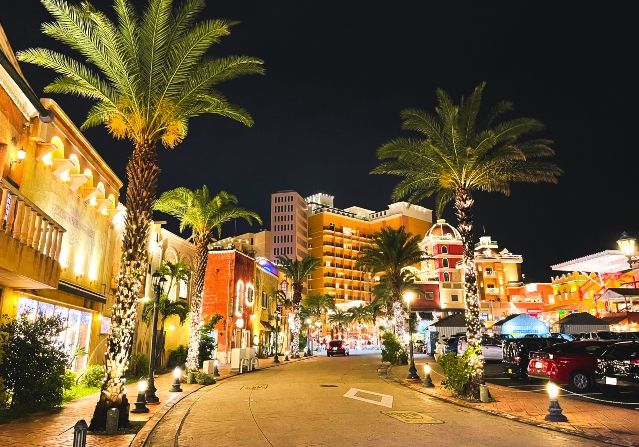 沖縄　美浜アメリカンビレッジ　イルミネーション