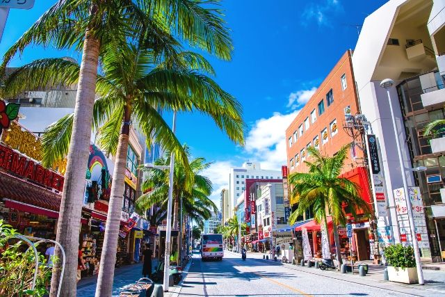Okinawa tourist spot recommendation Kokusai Street