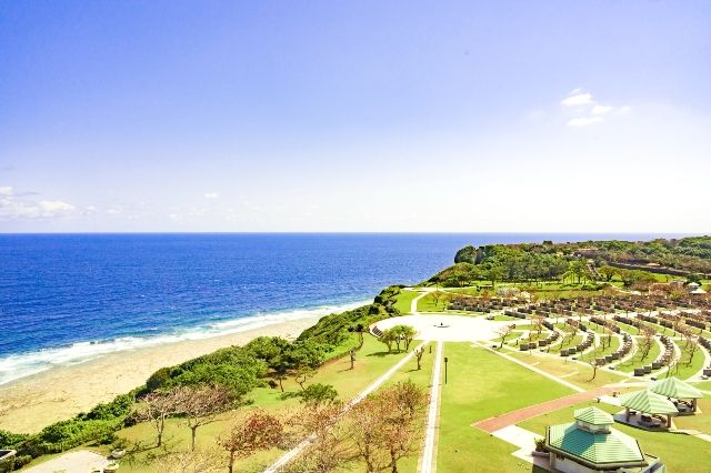 沖繩最佳日出觀賞點：和平紀念公園