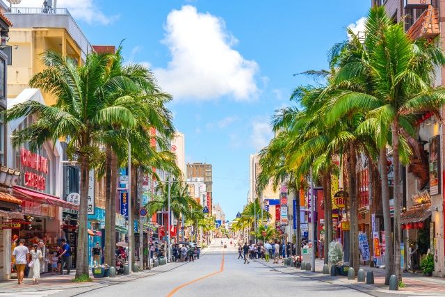 沖縄旅行　おすすめスポット　2歳児　国際通り