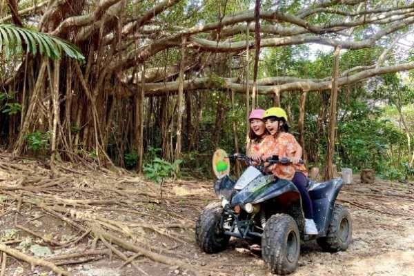 Okinawa 4 wheel buggy ในเดือนเมษายน