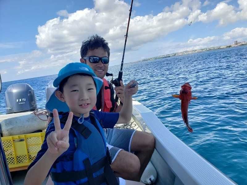 4月の沖縄　海釣り・釣り船