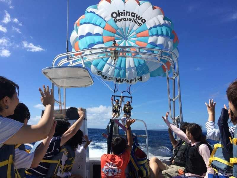 Okinawa parasailing