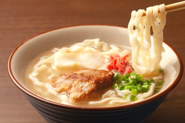 冲绳美食 冲绳荞麦面/冲绳荞麦面