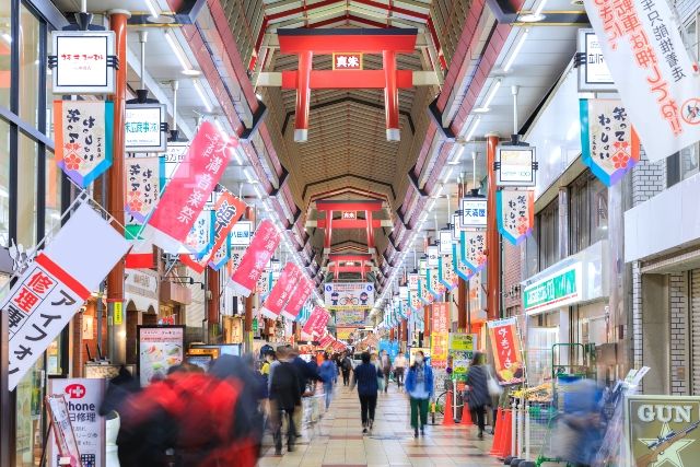 大阪　天神橋筋商店街