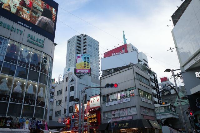 アメリカ村繁華街