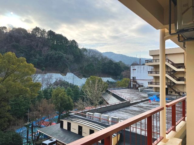 大阪推荐的温泉胜地:伏尾温泉,从旅馆“伏尾王阁”眺望的景色