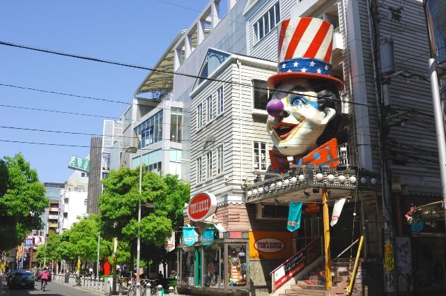 大阪　一人旅　おすすめ観光スポット　アメリカ村