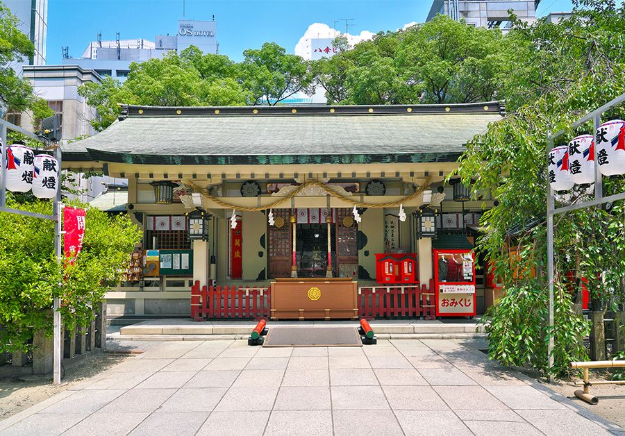 大阪观光情侣模范路线 2晚3天 约会爱情结缘 露天神社 大初天神 梅田曾崎新树德兵卫