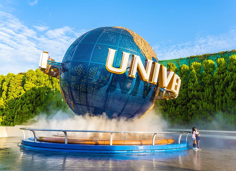 Osaka sightseeing model course for families with children, kid-friendly spots, 1 night 2 days, USJ, Universal Studios Japan, monuments, images