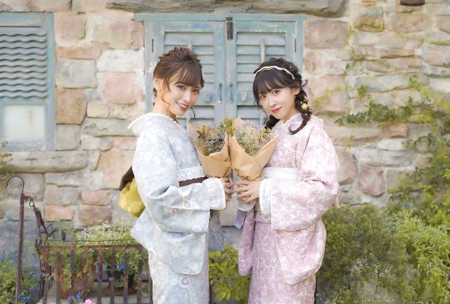 一秩女士在大阪“和服租借 VASARA」享受和服租借