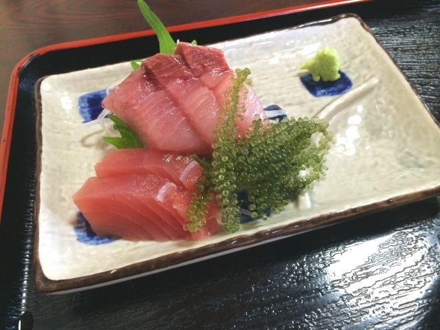 Okinawa Ojima Seafood Restaurant Sashimi