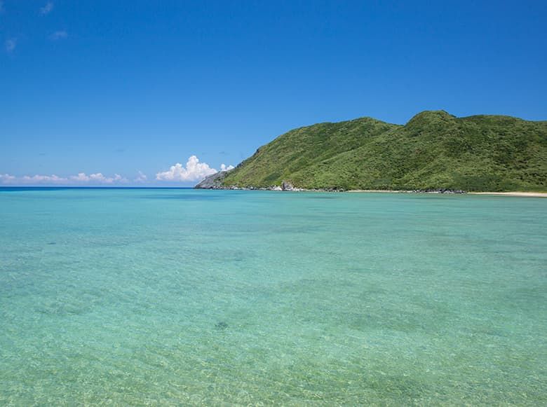 渡名喜島の風景
