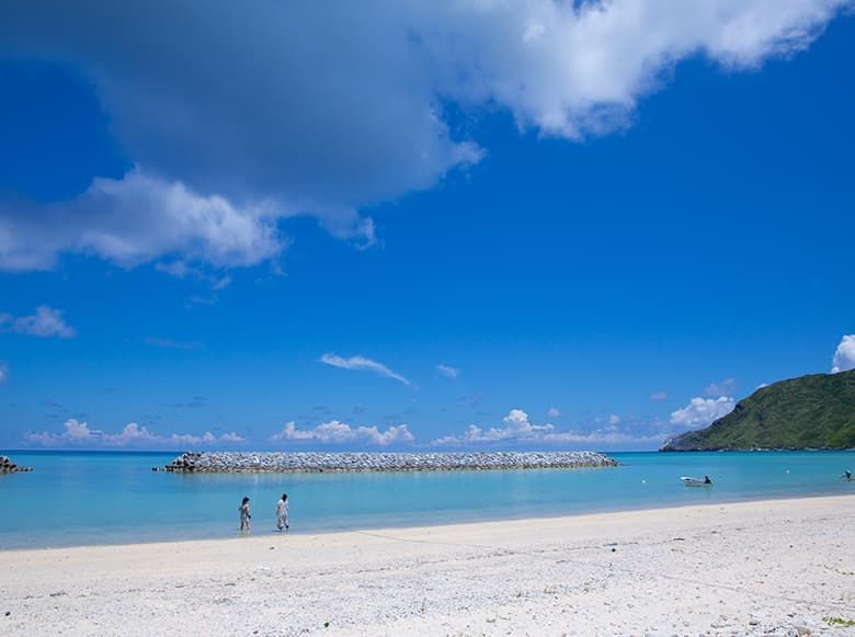 渡名喜島の風景