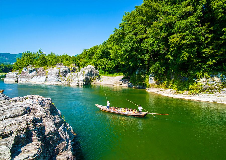 Saitama Sightseeing Recommended for families and children! Day trip spots Chichibu/Nagatoro Nagatoro Valley River boating Line boating Rock formations