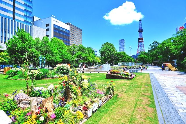 北海道 札幌 デートスポット 札幌大通公園