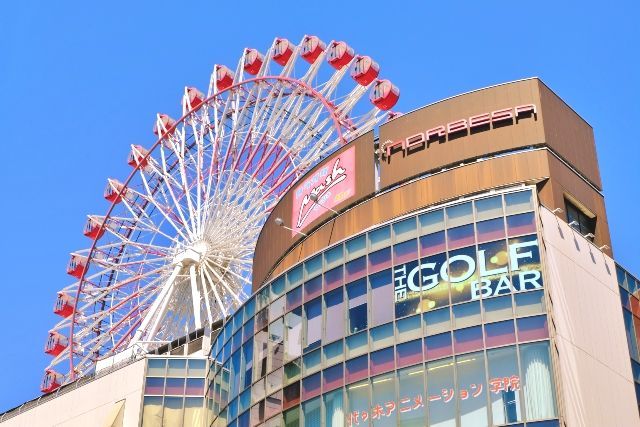 北海道、札幌 nORBESA 摩天轮“nORIA”