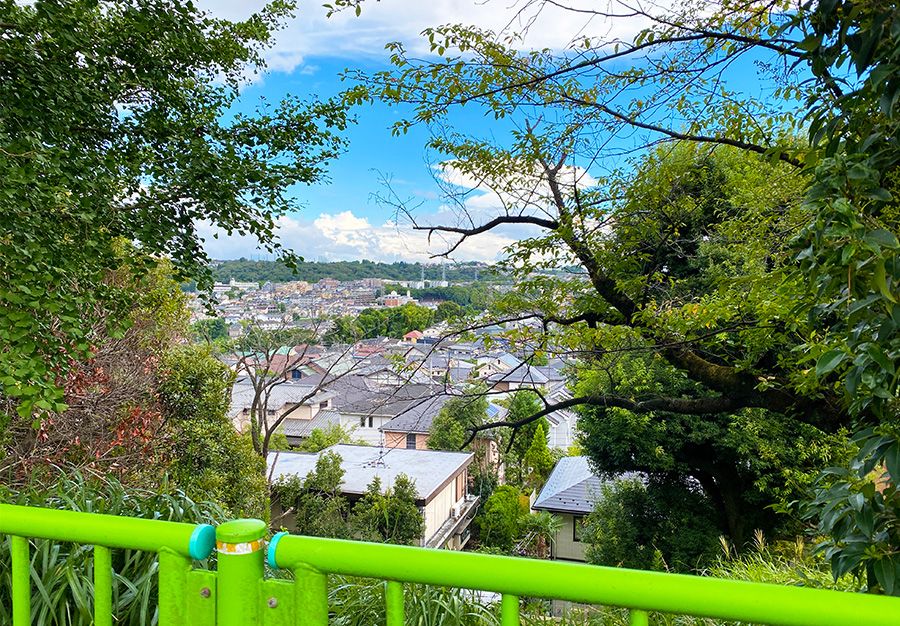 Seiseki Sakuragaoka Anime sacred place Model for a popular anime movie Irohazaka Hill Appears in the scene where Seiji Amazawa proposes to Shizuku Dawn Secret place